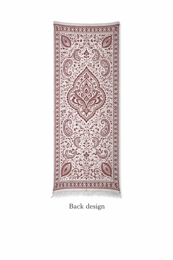 Maroon_Wool_With_Viscose_Soft_Kashmiri_Paisley_Design_Shawl_For_Women