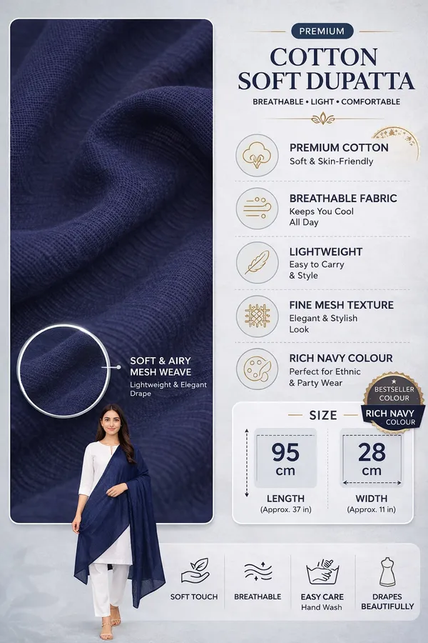 Elegant_Cotton_Knitted_Dupatta_Navy_Blue_for_Women_|_Breathable_Summer_Soft_Dupatta_for_Daily_&_Casual_Wear