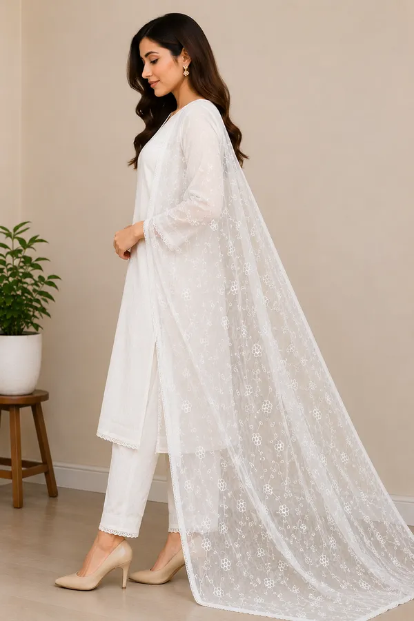 Women's_White_Saffron_Karachi_Embroidered_Dupatta_|_Floral_Embroidery_Net_Dupatta_|_Soft_Lightweight_&_Breathable_Ethnic_Dupatta_for_Kurti,_Suit_&_Festive_Wear_|_2.2_Meter