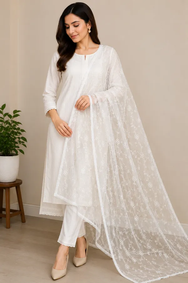 Women's_White_Saffron_Karachi_Embroidered_Dupatta_|_Floral_Embroidery_Net_Dupatta_|_Soft_Lightweight_&_Breathable_Ethnic_Dupatta_for_Kurti,_Suit_&_Festive_Wear_|_2.2_Meter
