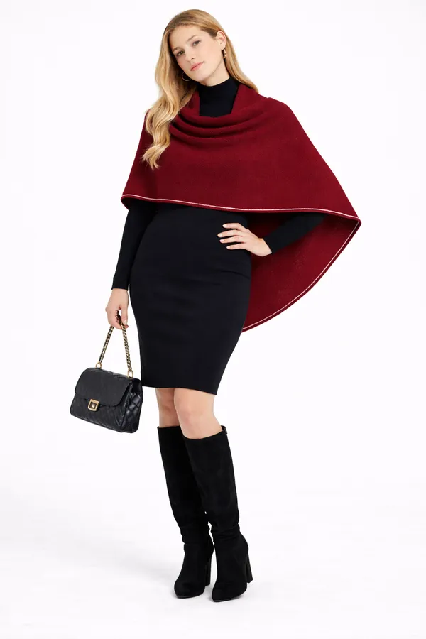 Maroon_Wool_With_Viscose_Soft_Solid_Shawl_For_Women
