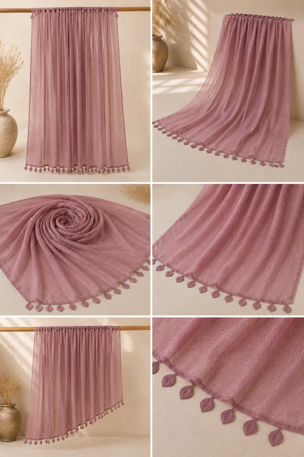 Designer_Dusty_Rose_Rayon_Dupatta_with_Elegant_Leaves_Lace_Border_|_Soft_&_Lightweight_Ethnic_Drape