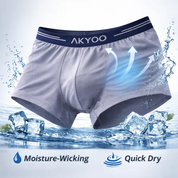 AKYOO_Grey_Men's_Trunk_Underwear_Soft_Cotton_Stretch_Innerwear_for_Daily_Wear_Breathable_Comfortable_Fit