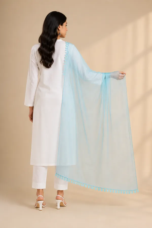 Designer_Sea_Green_Rayon_Dupatta_with_Elegant_Leaves_Lace_Border_|_Soft_&_Lightweight_Ethnic_Drape