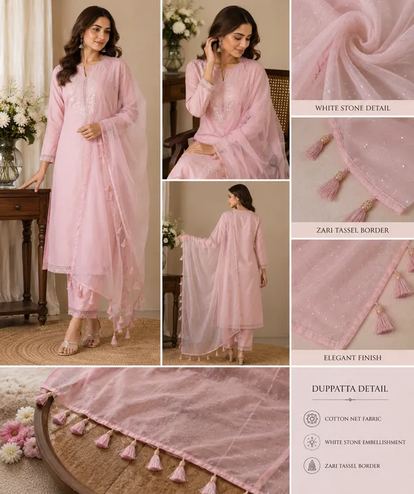 Women's_Cotton_Net_Dupatta_Combo_Pack_of_2_|_White_Stone_Embellishments_&_Tassel_Border_|_Pink_&_Wine_Purple