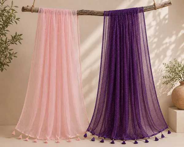 Women's_Cotton_Net_Dupatta_Combo_Pack_of_2_|_White_Stone_Embellishments_&_Tassel_Border_|_Pink_&_Wine_Purple