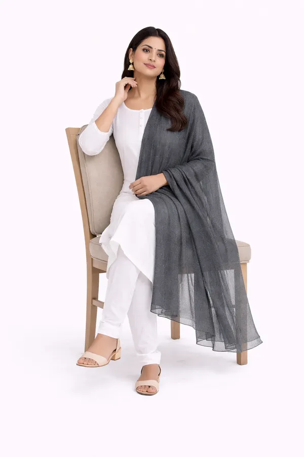 Trendy_Summer_Cotton_Grey_Dupatta_for_Women_|_Knitted_Soft_Fabric_Daily_Wear_Dupatta