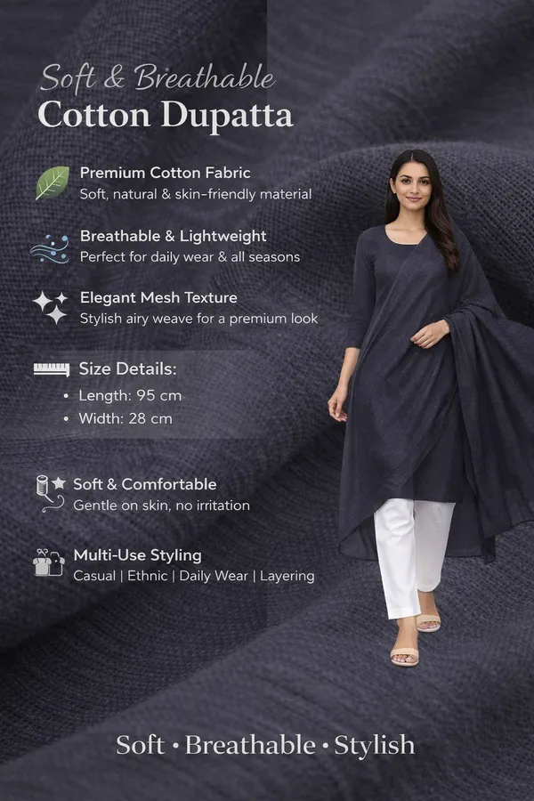 Trendy_Summer_Cotton_Grey_Dupatta_for_Women_|_Knitted_Soft_Fabric_Daily_Wear_Dupatta