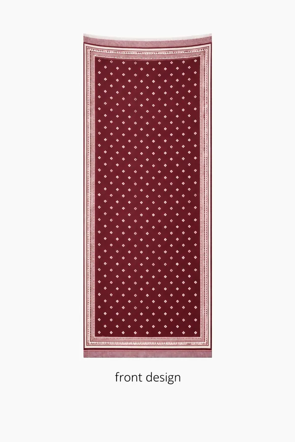 Maroon_Wool_With_Viscose_Soft_Ethnic_Shawl_For_Women