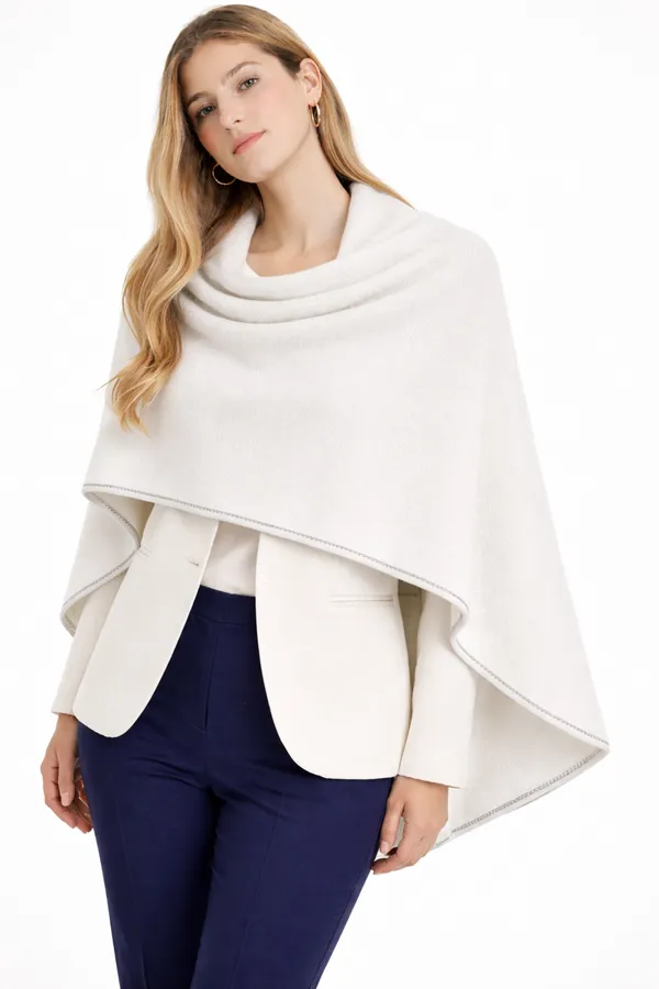 White_Wool_With_Viscose_Soft_Solid_Shawl_For_Women