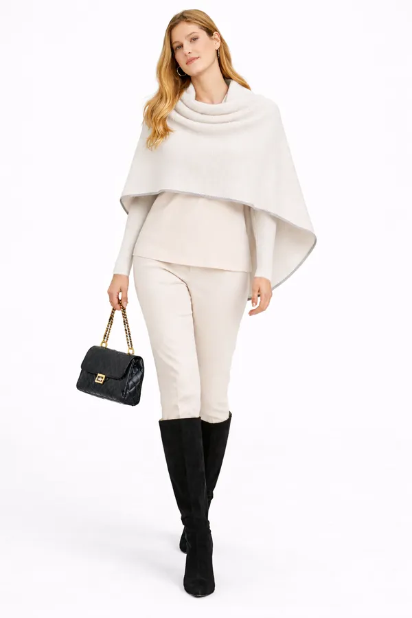 White_Wool_With_Viscose_Soft_Solid_Shawl_For_Women
