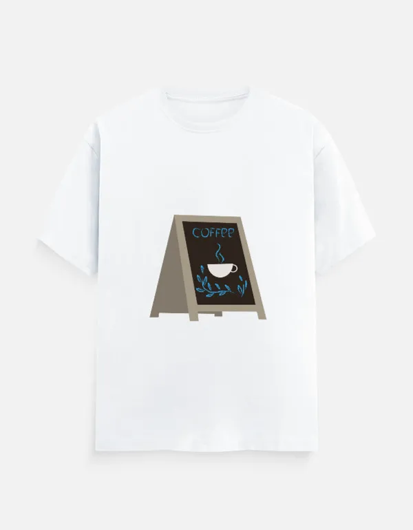 White_Cotton_Coffee_Mode_On_|_Premium_Oversized_T-Shirt