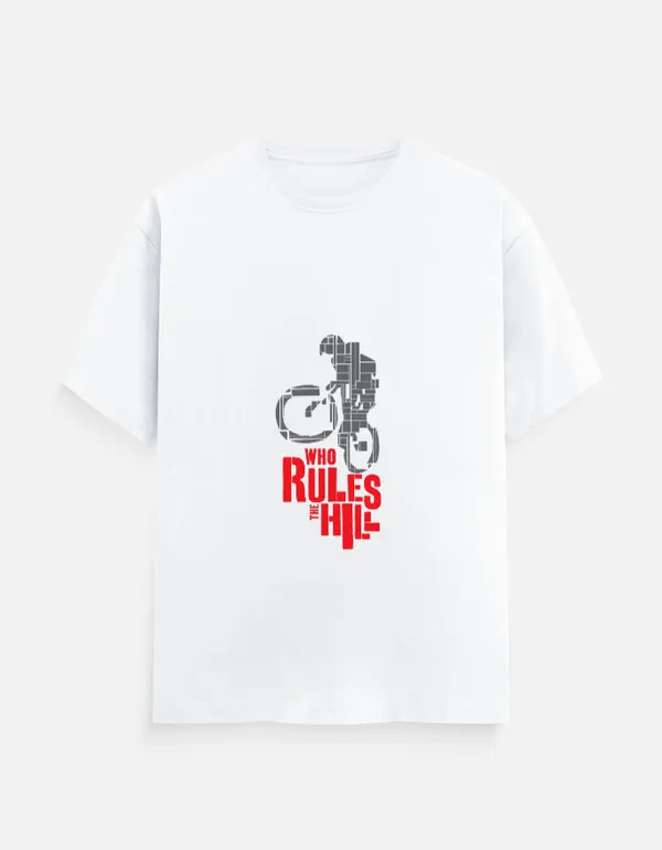 White_Cotton_Bike_T-Shirts_|_Oversized_Graphic_Tees_for_Hill_Riders