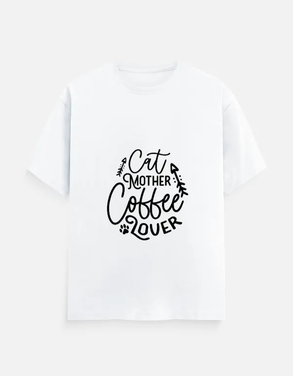 White_Cotton_Cat_Mother_Coffee_Lover_T-Shirt_|_Paws_&_Coffee_First