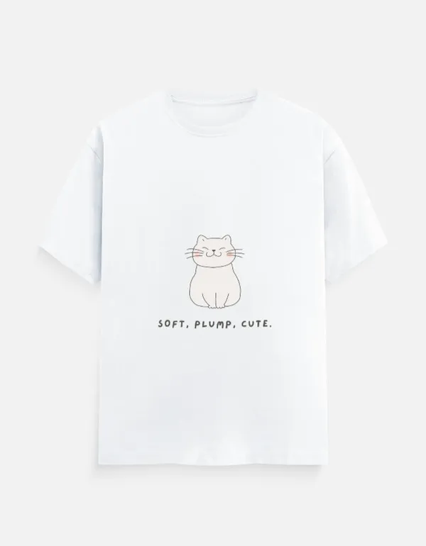 White_Cotton_Cat_T-Shirts_|_Oversized_Graphic_Tees_for_Cat_Lovers