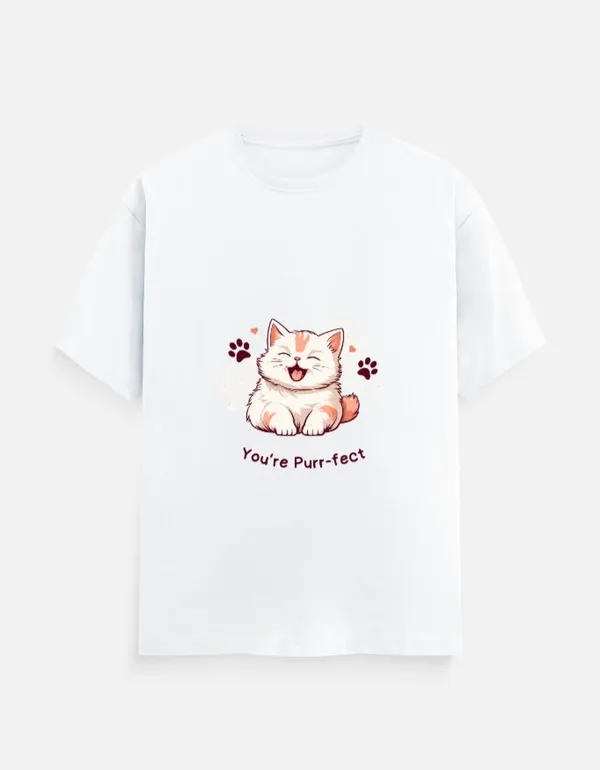 White_Cotton_Cat_T-Shirts_|_Oversized_Graphic_Tees_for_Cat_Lovers