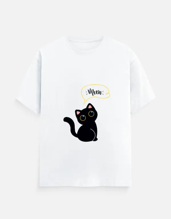 White_Cotton_Cat_T-Shirts_|_Oversized_Graphic_Tees_for_Cat_Lovers