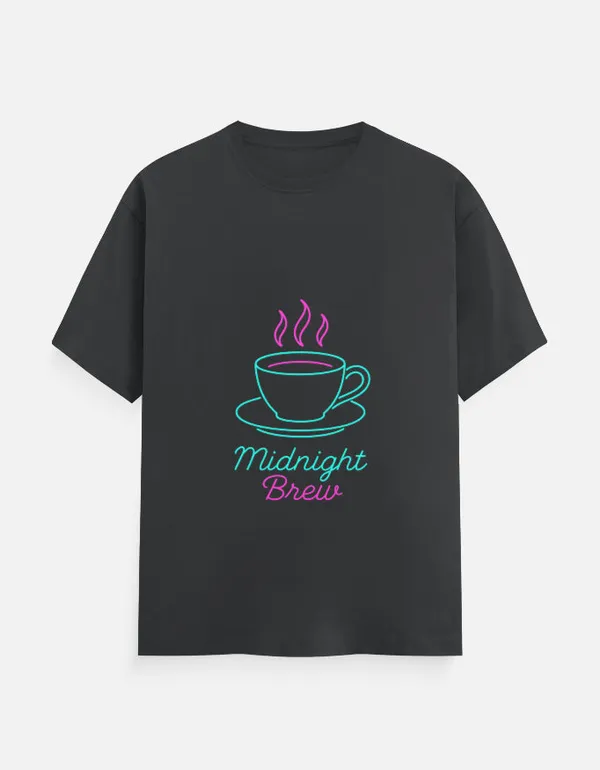 Steel_Grey_Cotton_Midnight_Brew_T-Shirt_|_For_Late-Night_Coffee_Lovers