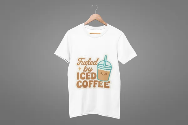 White_Cotton_Fueled_by_Iced_Coffee_|_Oversized_Unisex_T-Shirt