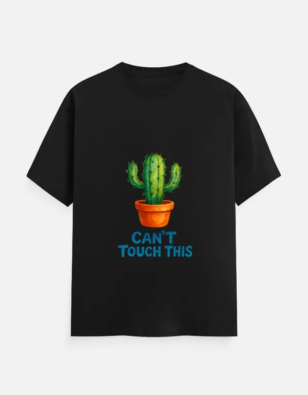 Black_Cotton_Cant_Touch_This_T-Shirt_|_Cactus_Cool_Vibes