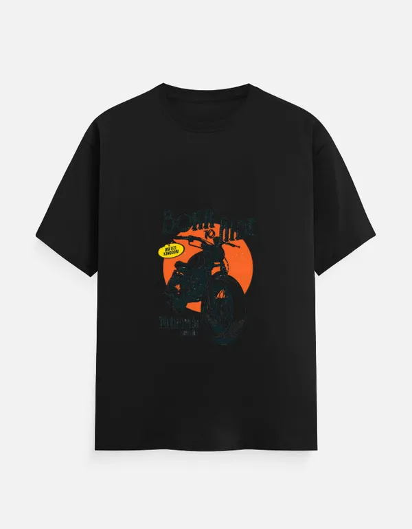 Black_Cotton_Bike_T-Shirts_|_Oversized_Graphic_Tees_for_True_Riders