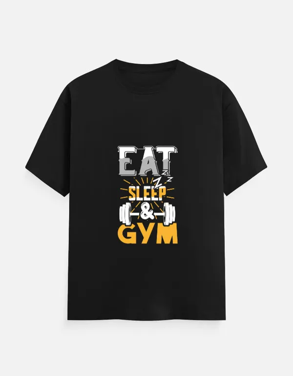 Black_Cotton_Eat_Sleep_&_Gym_T-Shirt