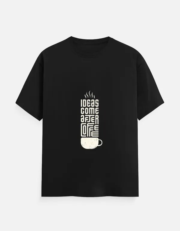 Black_Cotton_Ideas_Come_After_Coffee_|_Unisex_Oversized_T-Shirt