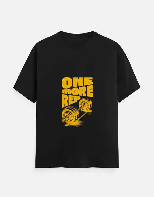 Black_Cotton_One_More_Rep_Gym_T-Shirt