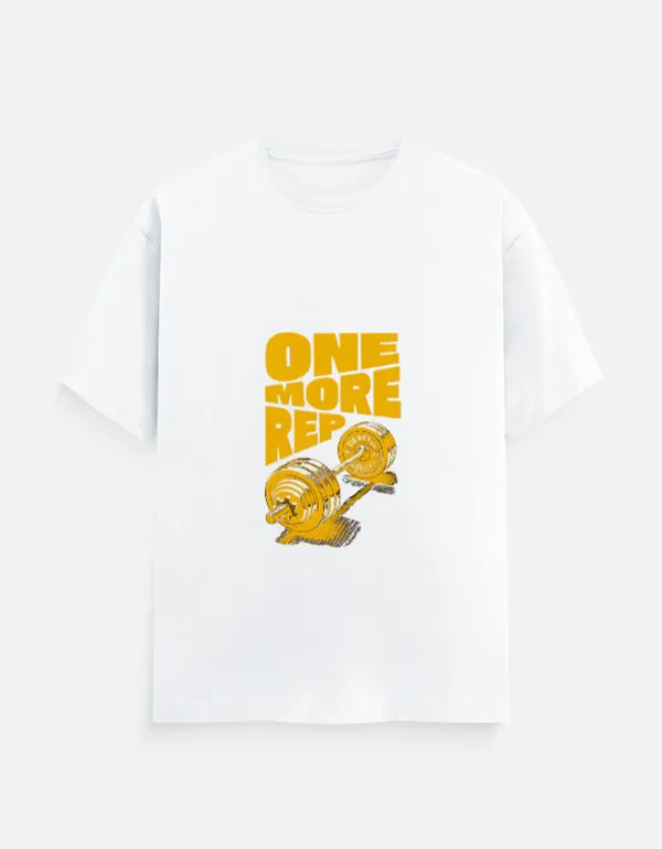 White_Cotton_One_More_Rep_Gym_T-Shirt