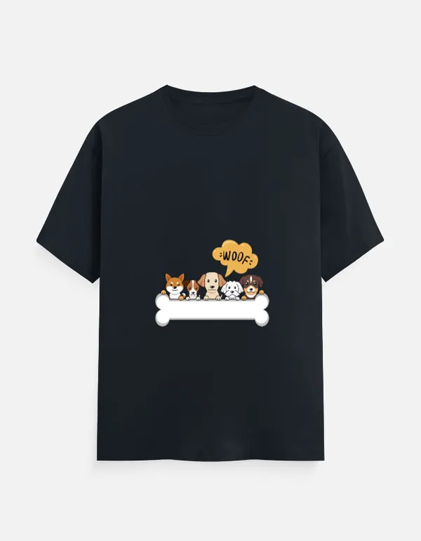 Navy_Blue_Cotton_Woof_Unisex_T-Shirt