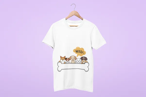 White_Cotton_Woof_Unisex_T-Shirt