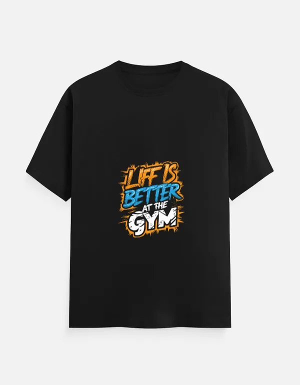 Black_Cotton_Life_is_Better_at_Gym_T-Shirt_|_Fitness_Motivation