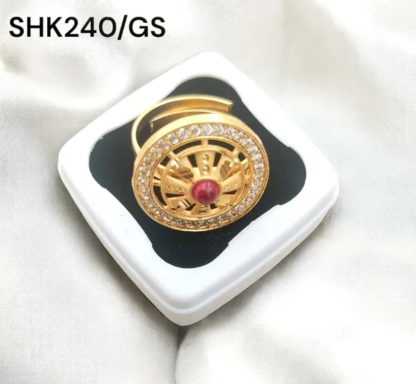 BALAJI_GOLD_PREMIUM_QUALITY_MICRO_PLATED_TRADITIONAL_AD_STONE_ADJUSTABLE_FINGER_RING_FOR_WOMEN_AND_GIRLS