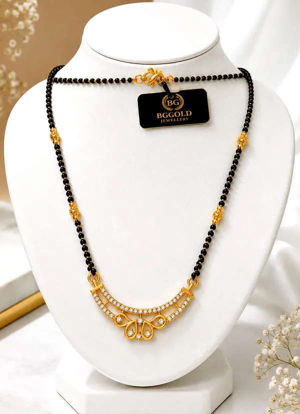 BALAJI_Gold_Jewellery_Elegant_Stone-Studded_Mangalsutra
