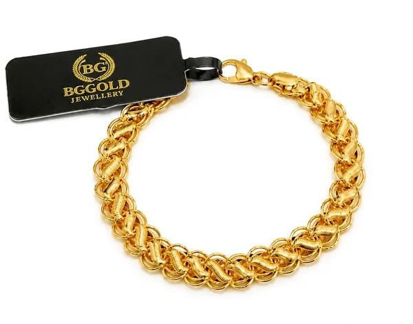 BGGold_Jewellery_Gold-Tone_Designer_Link_Bracelet_for_Men