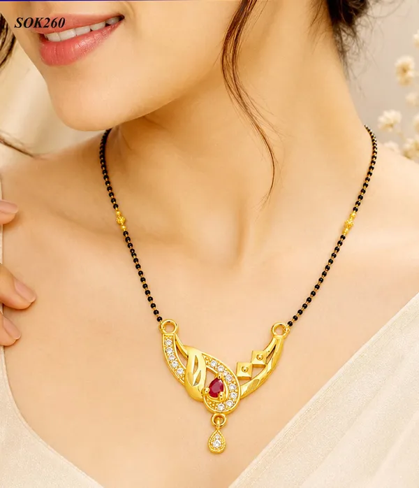 BG_Gold_Jewellery_Asymmetric_Ruby_and_White_Stone_Mangalsutra