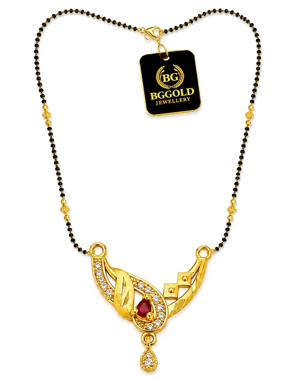 BG_Gold_Jewellery_Asymmetric_Ruby_and_White_Stone_Mangalsutra