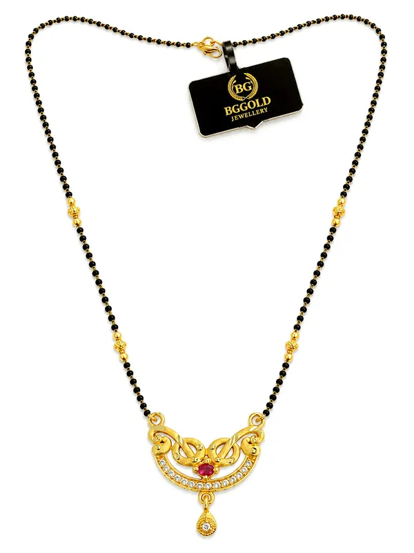 BG_Gold_Jewellery_Traditional_Ruby_and_White_Stone_Mangalsutra