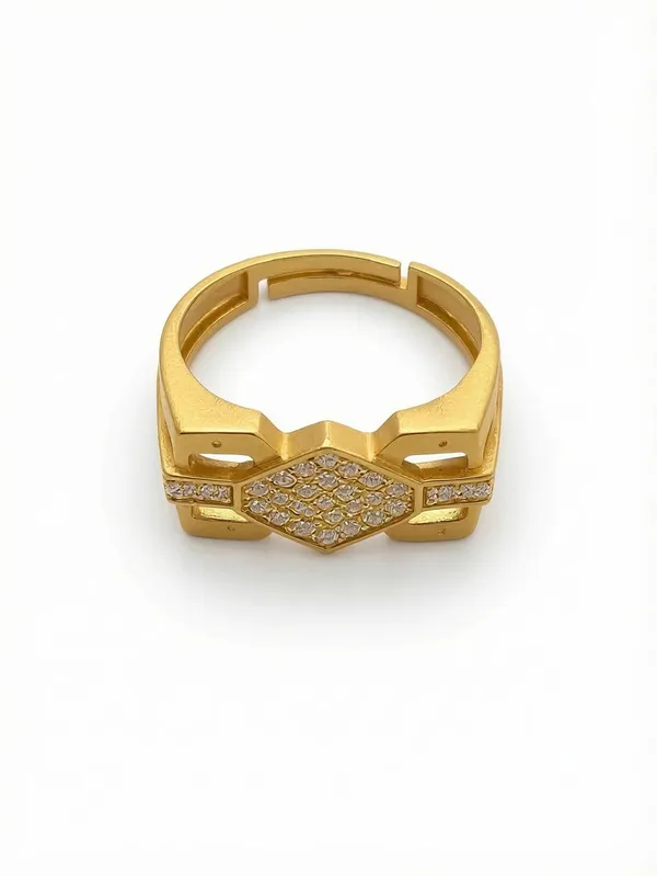 Balaji_Gold_Elegant_Gold-Tone_Crystal_Studded_Open_Band_Ring_for_Men