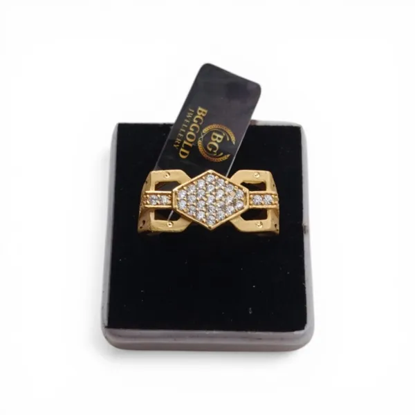 Balaji_Gold_Elegant_Gold-Tone_Crystal_Studded_Open_Band_Ring_for_Men