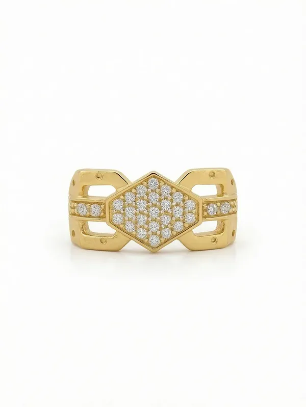 Balaji_Gold_Elegant_Gold-Tone_Crystal_Studded_Open_Band_Ring_for_Men