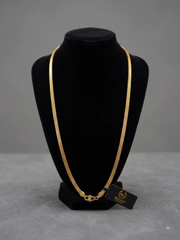 Balaji_Gold_Micro_Gold_Plated_Classic_Textured_Gold_Chain
