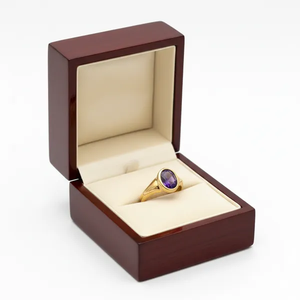 Balaji_Gold_Royal_Amethyst_(Neelam_Stone)_Gold_Finish_Statement_Ring