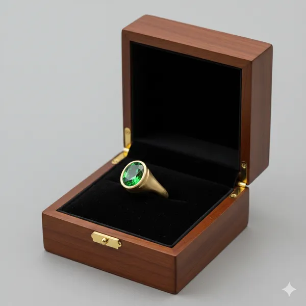 Balaji_Gold_Royal_Emerald_Oval_Gold_Ring