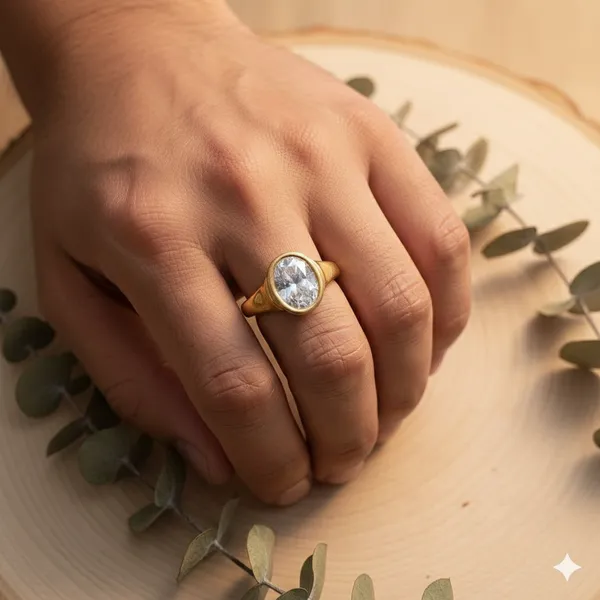 Balaji_gold_Elegant_Gold_Bezel_Solitaire_Ring