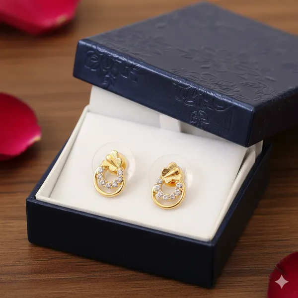 Elegant_Gold-Plated_Crystal_Loop_Stud_Earrings