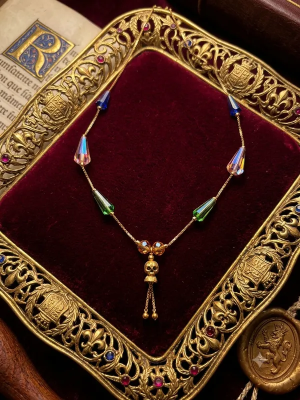 Fancy_Mala_with_Colorful_Crystal_Beads_&_Pendant