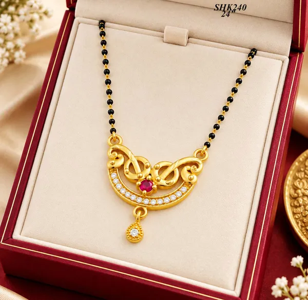 Gold-Plated_Traditional_Mangalsutra_with_CZ_and_Ruby_Stones