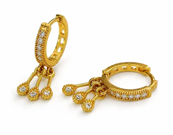 Luxury_Gold-Plated_CZ_Bali_Hoop_Earrings_with_Triple_Drop_Charm_for_Women