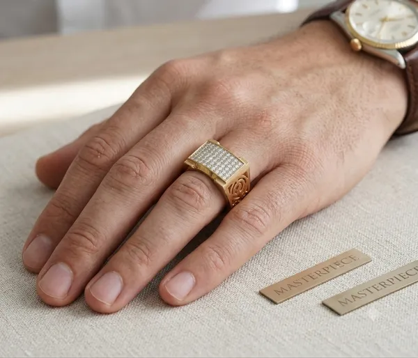 Men's_Luxury_Gold-Plated_Rectangular_American_Diamond_Ring_|_Designer_Statement_Finger_Ring_with_Cutwork_Band_for_Men_and_Boys